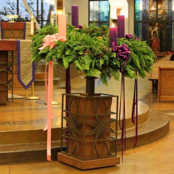 Saint Philip Benizi - The Parish Advent wreath. - Churches Near Me - Fullerton, California Saint Philip Benizi - The Parish Advent wreath. - Churches Near Me - Fullerton, California