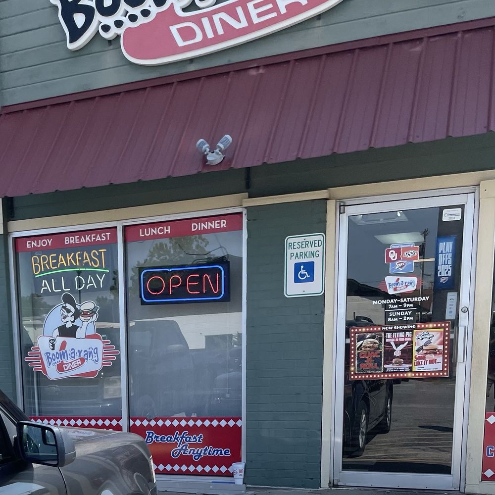 Boomarang - Entrance - Diners Near Me - Choctaw, Oklahoma Boomarang - Entrance - Diners Near Me - Choctaw, Oklahoma