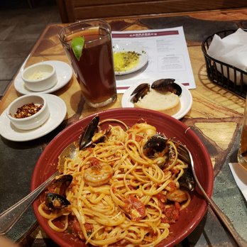 Carrabba's Italian Grill - Clams, shrimp   and  scallops. - Italian Near Me - Gilbert, Arizona