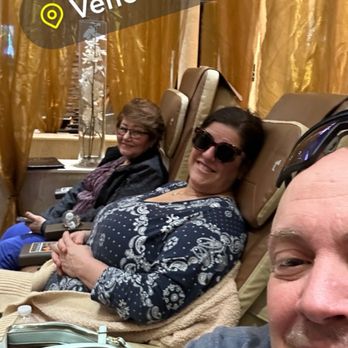Venetian Nail Spa - The family getting pedicures together - Nail Salons Near Me - Daytona Beach, Florida