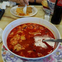 Taqueria La Tarahumara - Menudo delish, $11