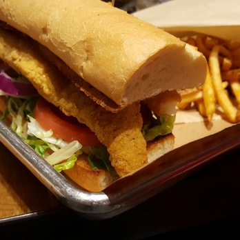 Tricky Fish - Catfish po boy! - Seafood Near Me - Richardson, Texas Tricky Fish - Catfish po boy! - Seafood Near Me - Richardson, Texas