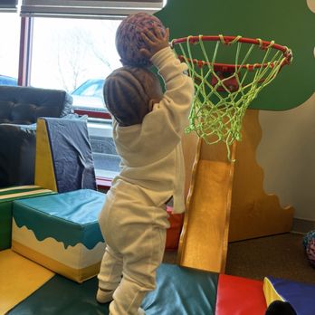 The Little Pod - Noah loved the baby basketball hoop! - Arcades Near Me - North Wales, Pennsylvania