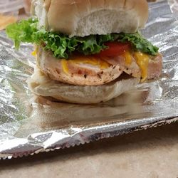 Wednesday's Sandwich Special, Chicken Breast Sandwich.