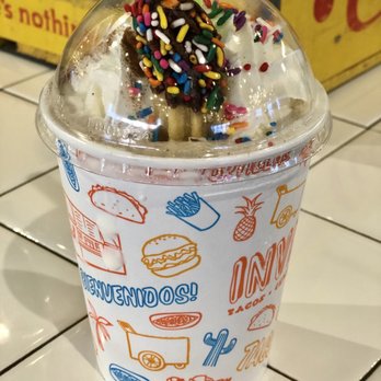 Invicto - Horchata custard shake con churro - Mexican Near Me - Naperville, Illinois Invicto - Horchata custard shake con churro - Mexican Near Me - Naperville, Illinois