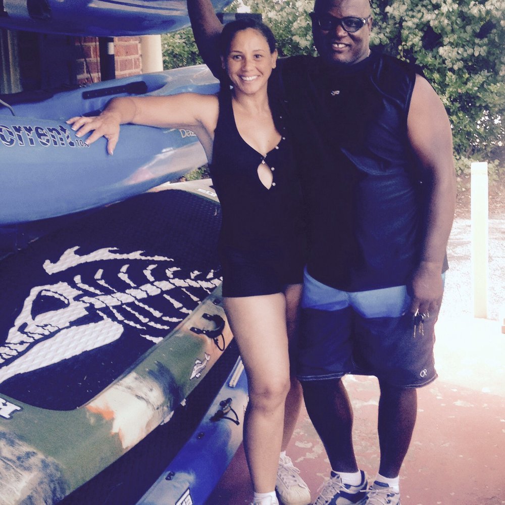 Adventure Carolina - Alex & I posing in front of Adventure Carolina prior to our adventure!!! Fun! Fun! Fun!!! - Rafting/Kayaking Near Me - Cayce, South Carolina Adventure Carolina - Alex & I posing in front of Adventure Carolina prior to our adventure!!! Fun! Fun! Fun!!! - Rafting/Kayaking Near Me - Cayce, South Carolina