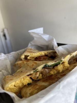LA BREAKFAST BURRITOS by null