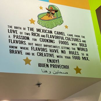 The Mexican Camel - Now I understand the name - Mediterranean Near Me - Orlando, Florida The Mexican Camel - Now I understand the name - Mediterranean Near Me - Orlando, Florida