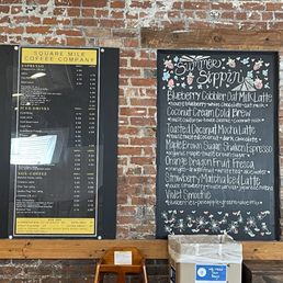 Regular and seasonal drinks