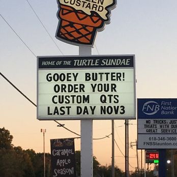 Bobby's Frozen Custard - Sign - Ice Cream & Frozen Yogurt Near Me - Maryville, Illinois Bobby's Frozen Custard - Sign - Ice Cream & Frozen Yogurt Near Me - Maryville, Illinois