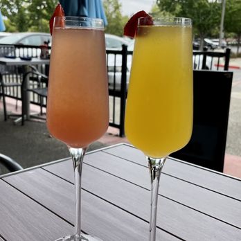 Polo’s Corner - Guava and mango mimosa - New American Near Me - Livermore, California