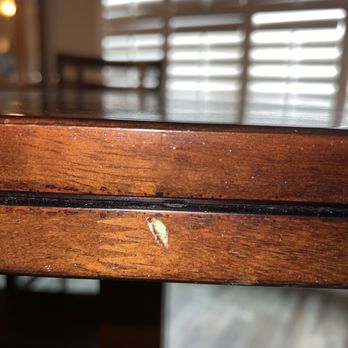 All My Sons Moving & Storage - Deep scraped dining room table - Packing Services Near Me - Myrtle Beach, South Carolina