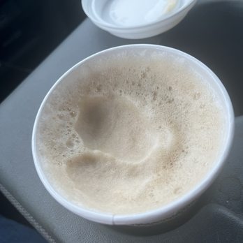 Starbucks - Café latte ordered without foam - Coffee & Tea Near Me - Round Rock, Texas