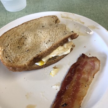 Jimmy T's Place - Bacon (3 slices), Egg, and Cheese on Rye... $7 ish - Breakfast & Brunch Near Me - Washington, DC, District of Columbia Jimmy T's Place - Bacon (3 slices), Egg, and Cheese on Rye... $7 ish - Breakfast & Brunch Near Me - Washington, DC, District of Columbia