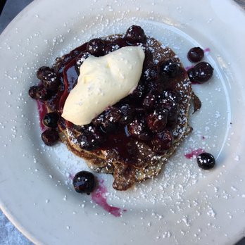 Gjelina - Buckwheat pancakes with blueberries - New American Near Me - Venice, California