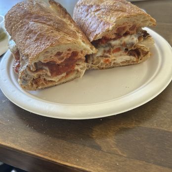 The Corner Deli - Chicken parm sandwich! - Pizza Near Me - Mason, Ohio The Corner Deli - Chicken parm sandwich! - Pizza Near Me - Mason, Ohio