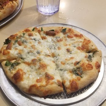 Pizza Shack- Willis - Spinach Alfredo 8" personal - Pizza Near Me - Willis, Texas Pizza Shack- Willis - Spinach Alfredo 8" personal - Pizza Near Me - Willis, Texas