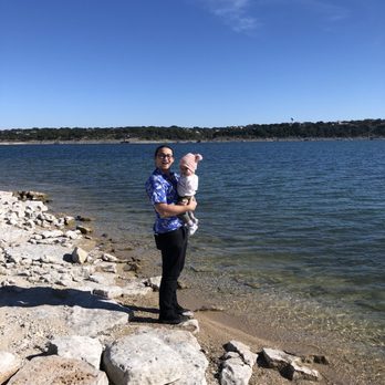 Arkansas Bend Park - Walk down to the lake from the playground - Hiking Near Me - Lago Vista, Texas