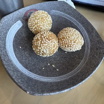 Jingle Bao - Sesame balls with red bean - Chinese Near Me - Fresno, California Jingle Bao - Sesame balls with red bean - Chinese Near Me - Fresno, California