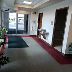 Aurora Health Center - Bathrooms and wheelchair access door