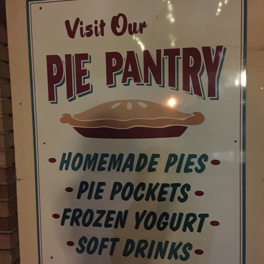 a pie sign a pie sign