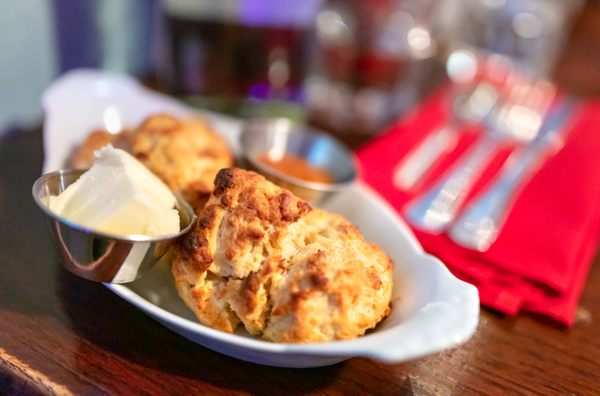 Photo of The Front Porch - San Francisco, CA, US. Biscuits $6 (menu says $5)