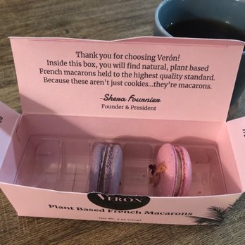 Verón - Lavender and rose macarons, beautiful! - Desserts Near Me - Los Angeles, California
