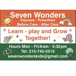Seven Wonders Daycare