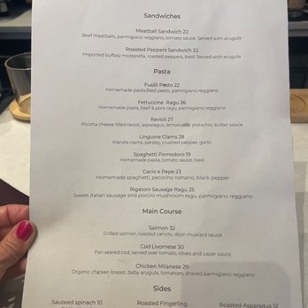 L'Osteria - Food Menu - Italian Near Me - New York, New York