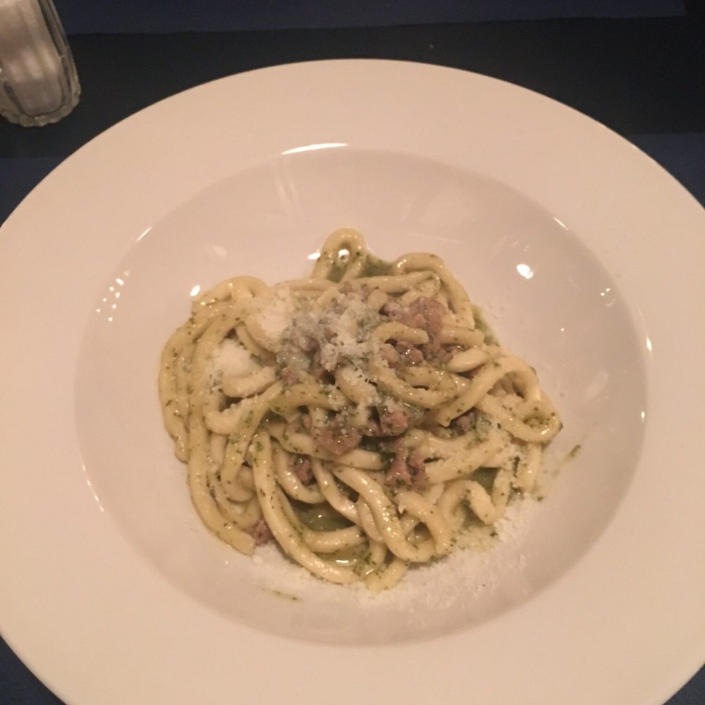 Sciuè Sciuè - Pasta with pork and mint pesto - Italian Near Me - Rome, RM Sciuè Sciuè - Pasta with pork and mint pesto - Italian Near Me - Rome, RM