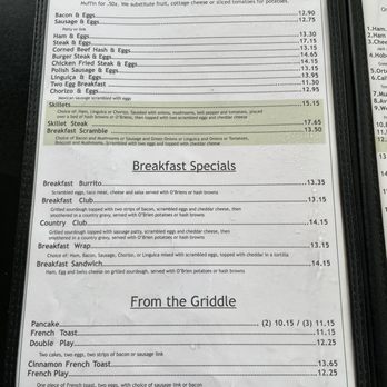 The Green Valley Cafe - Menu - Breakfast & Brunch Near Me - Hanford, California The Green Valley Cafe - Menu - Breakfast & Brunch Near Me - Hanford, California