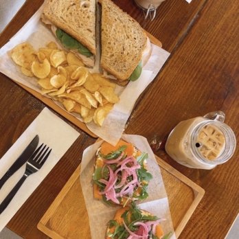 Our Grounds - Lox bagel, turkey jam, cortado, iced latte - Coffee & Tea Near Me - Miami, Florida Our Grounds - Lox bagel, turkey jam, cortado, iced latte - Coffee & Tea Near Me - Miami, Florida