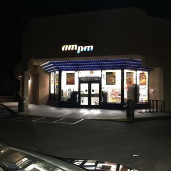 ampm - an empty parking lot at night - Convenience Stores Near Me - Tempe, Arizona