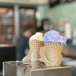 Gunther's Quality Ice Cream - Taro ice cream