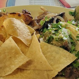 Lengua and Barbacoa tacos Lengua and Barbacoa tacos
