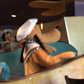 Goofy's Kitchen - A Goofy v Pluto dance-off - American Near Me - Anaheim, California