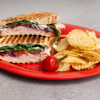 Paninis - Turkey cranberry panini - Sandwiches Near Me - Signal Hill, California Paninis - Turkey cranberry panini - Sandwiches Near Me - Signal Hill, California