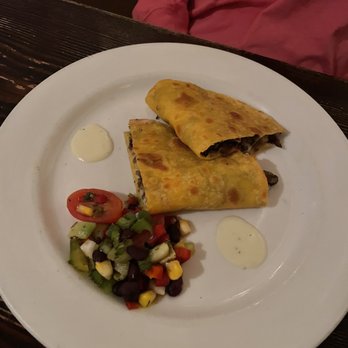 Chimayo - Wild Mushroom Quesadilla - heads up it's a small portion!!! - New American Near Me - Park City, Utah Chimayo - Wild Mushroom Quesadilla - heads up it's a small portion!!! - New American Near Me - Park City, Utah