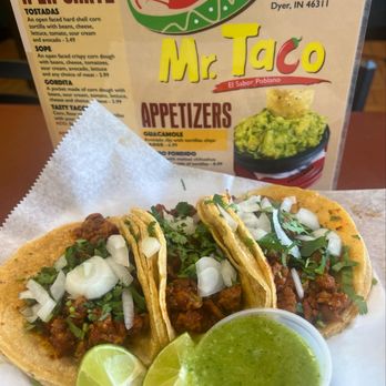 Mr Taco El Sabor Poblano - Mexican Near Me - Dyer, Indiana Mr Taco El Sabor Poblano - Mexican Near Me - Dyer, Indiana
