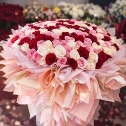 Family Flower Shop - 200 Stem Rose