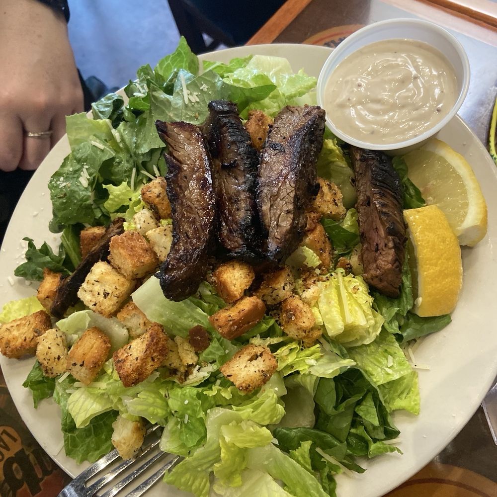 The Bier Stein - Flank Steak Salad - American Near Me - Eugene, Oregon The Bier Stein - Flank Steak Salad - American Near Me - Eugene, Oregon