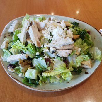 Jack's Urban Eats - Greek salad with lemon thyme chicken. - American Near Me - Rancho Cordova, California Jack's Urban Eats - Greek salad with lemon thyme chicken. - American Near Me - Rancho Cordova, California