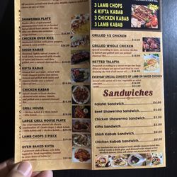 The Grill House - New menu