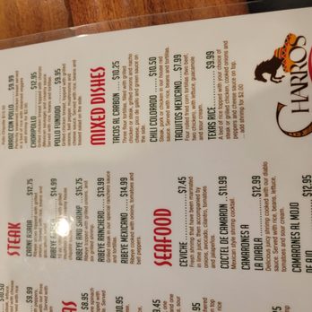Charros Express Mex - Menu - Mexican Near Me - Evans, Georgia