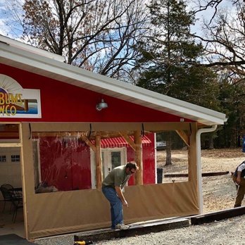 Lake Bums Brew Co - Adding outdoor curtains to extend the outdoor season - Breweries Near Me - Pontiac, Missouri Lake Bums Brew Co - Adding outdoor curtains to extend the outdoor season - Breweries Near Me - Pontiac, Missouri