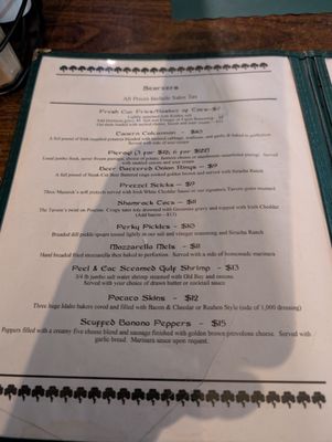 Menu photo 2 Adolf's Old First Ward Tavern Buffalo, NY