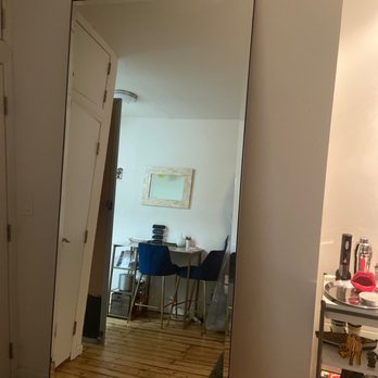 Last Minute Moving & Delivery - 1 of 2 of the 8' mirrors they moved for me. - Movers Near Me - New York, New York
