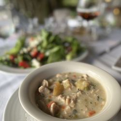 J's Restaurant at Nashoba Valley Winery - Creamy Chicken & Vegetable Soup