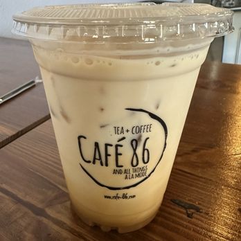 Cafe 86 -Roseville - Caramel Latte - Desserts Near Me - Roseville, California