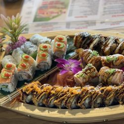 Koi Sushi Wok - Golden Dragon Roll,Golden Phoenix Roll (fried), Fire Island Roll,Las Vegas Roll (6 pcs)
